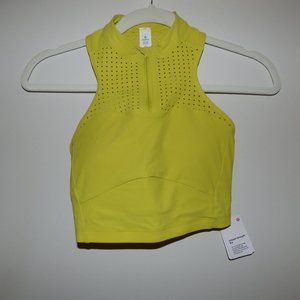 Sports Bra/Top, Size 2, Yellow